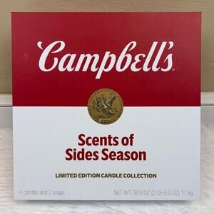 NWOT Campbell's Scents of Sides Season 2024 Candles Soup Collection